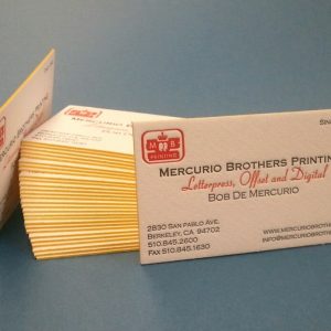 Letterpress/Foil Business Cards