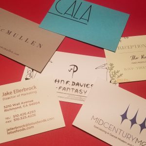 Digitally Printed Business Cards